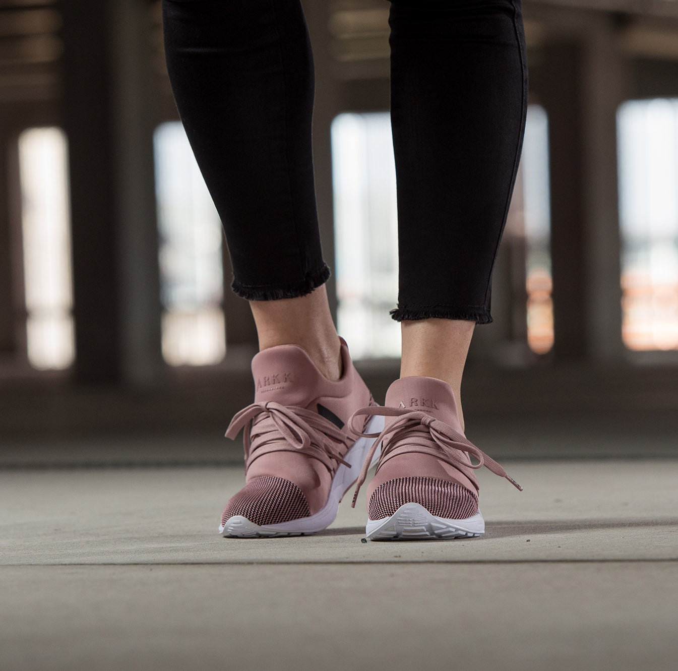 ARKK Collection Raven Mesh S-E15 | Ash Rose Black | Women Raven